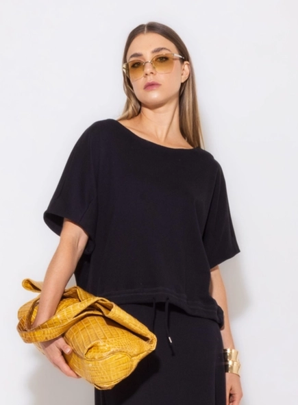 blusa ampla confort borda barroca