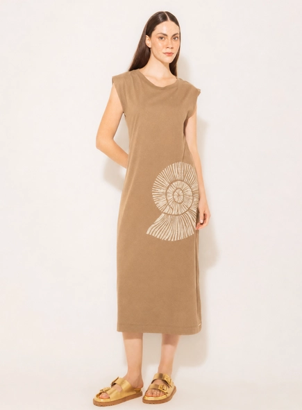 vestido reto concha carinho borda barroca