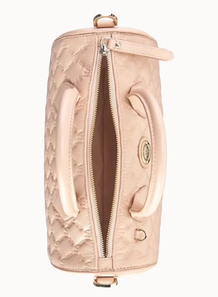 bolsa victor hugo siena vh elos couro blush nude