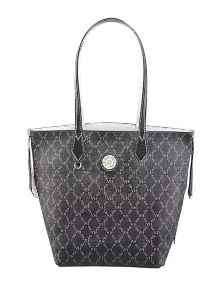 bolsa victor hugo tote double face canvas nbch