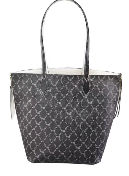 bolsa victor hugo tote double face canvas nbch