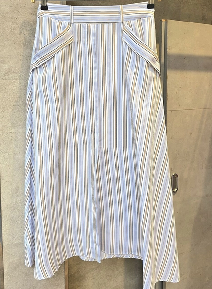 conjunto saia e camisa listras grécia