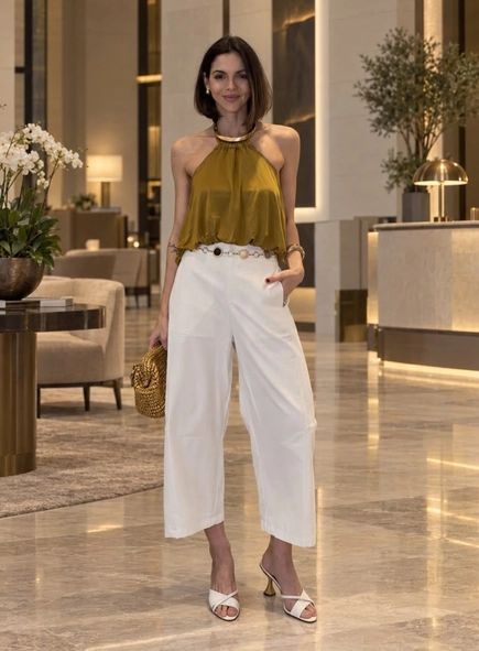 calça alfaiataria balloon luana
