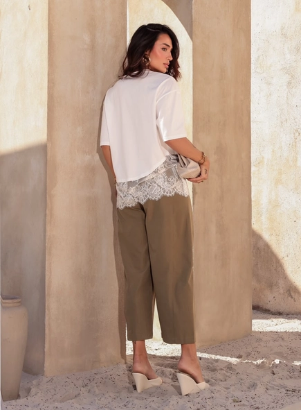calça alfaiataria balloon luana
