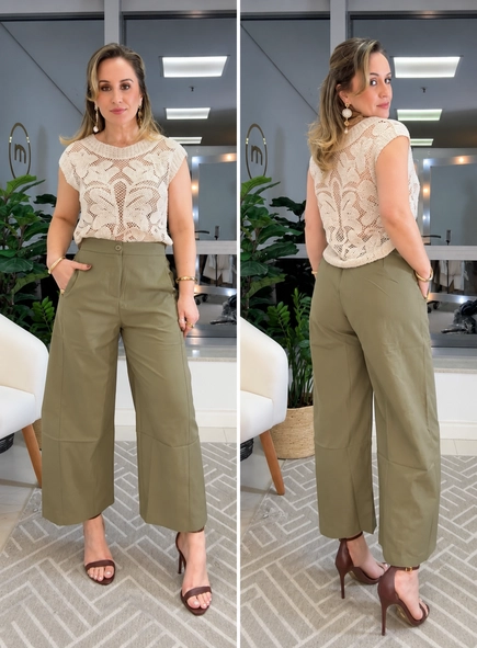 calça alfaiataria balloon luana