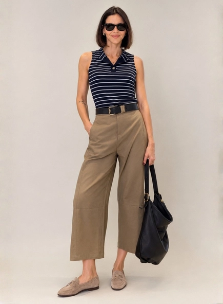 calça alfaiataria balloon luana