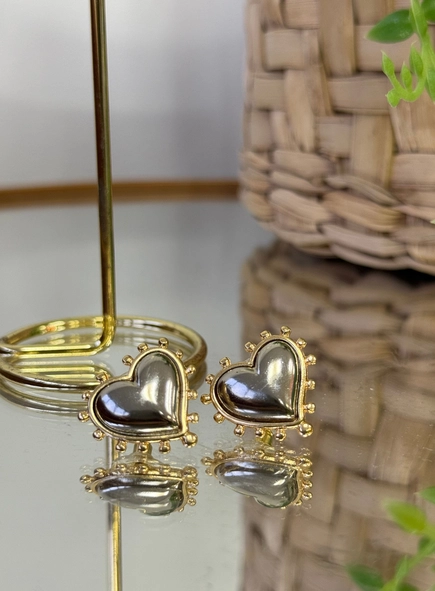 brinco style heart mix banhos